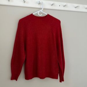 Red sweater